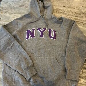 Russell Gray NYU Hoodie